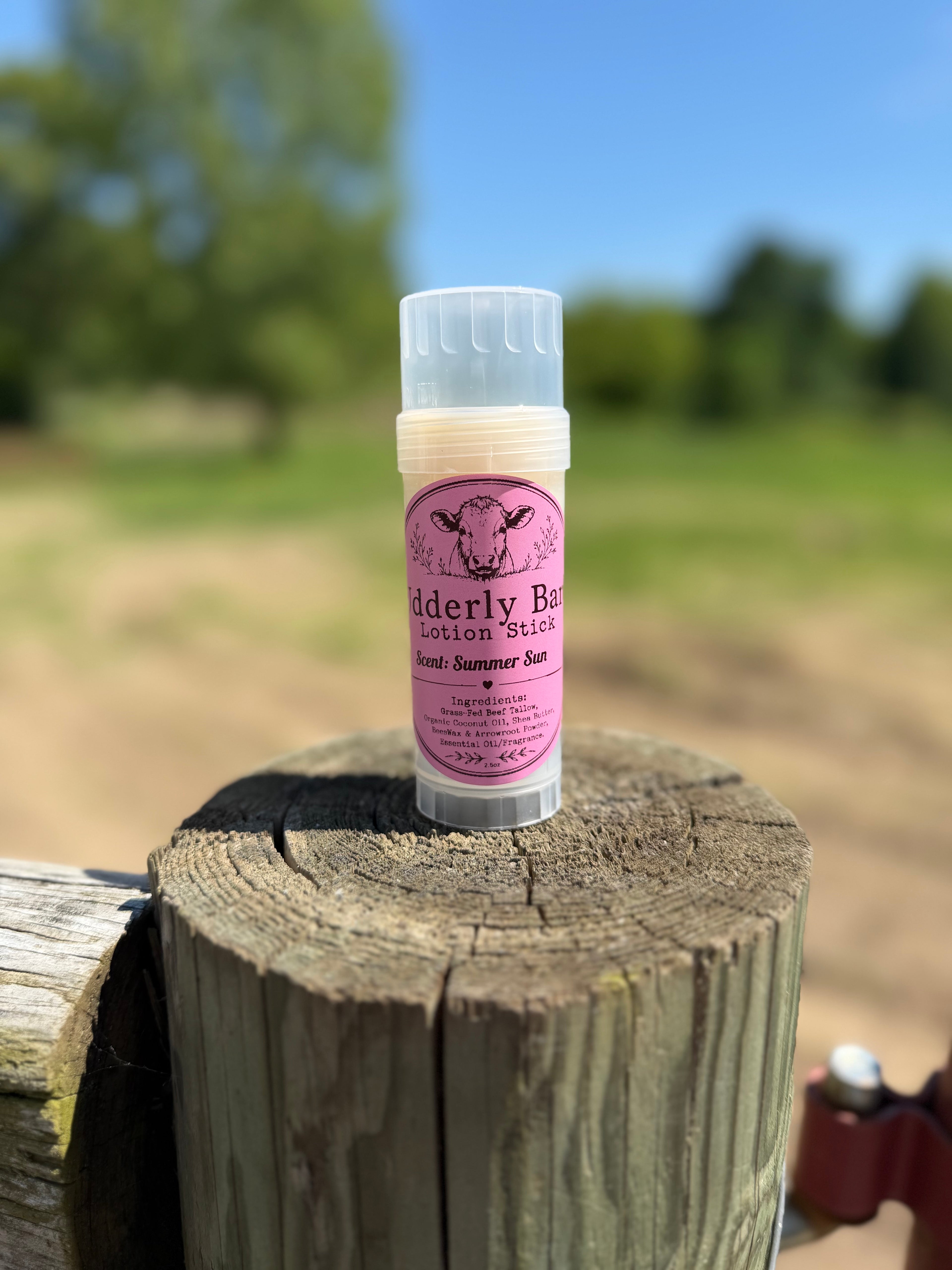 Organic "Udderly Bare" Lotion stick