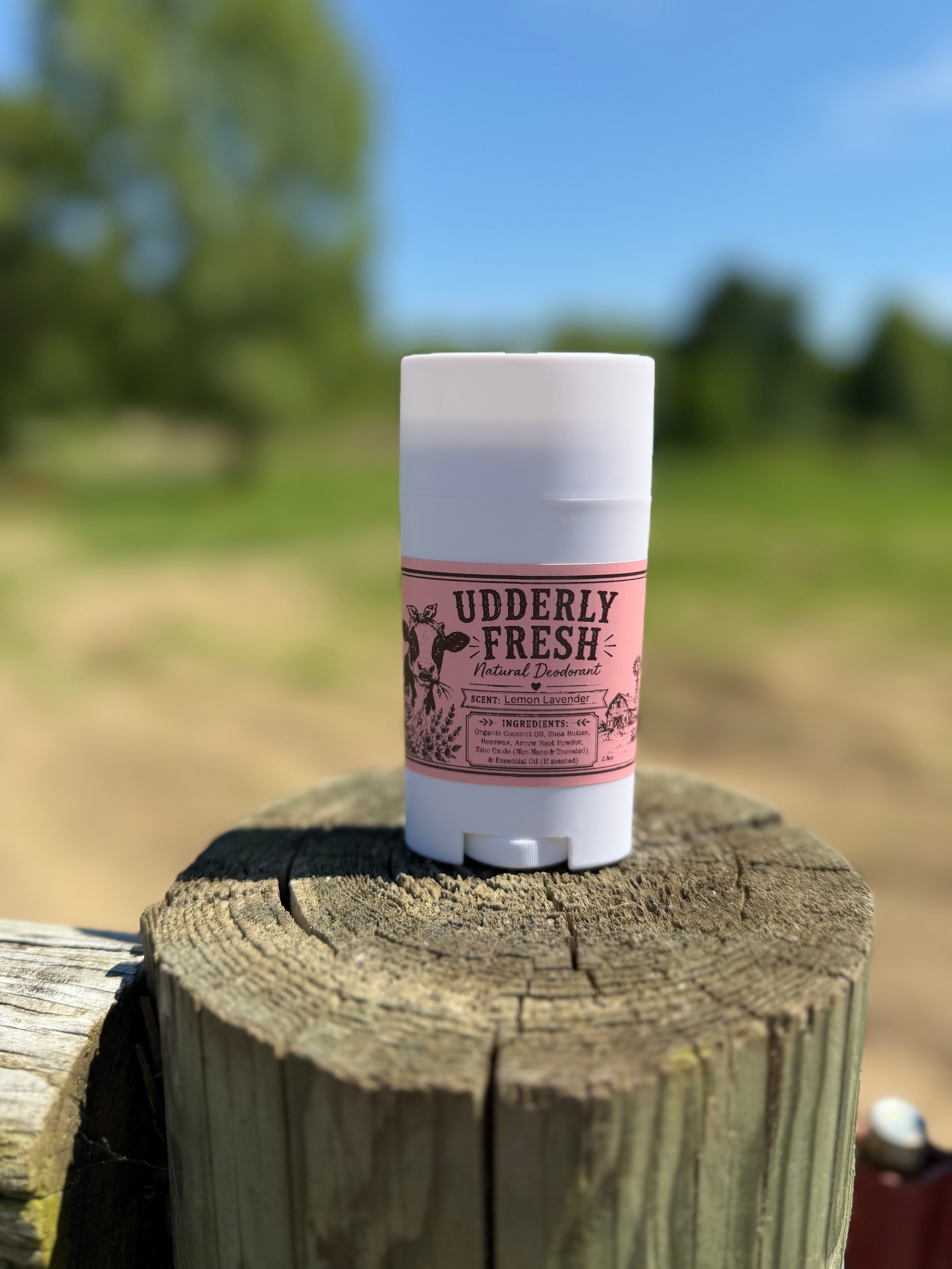 "Udderly Fresh" Natural Deodorant