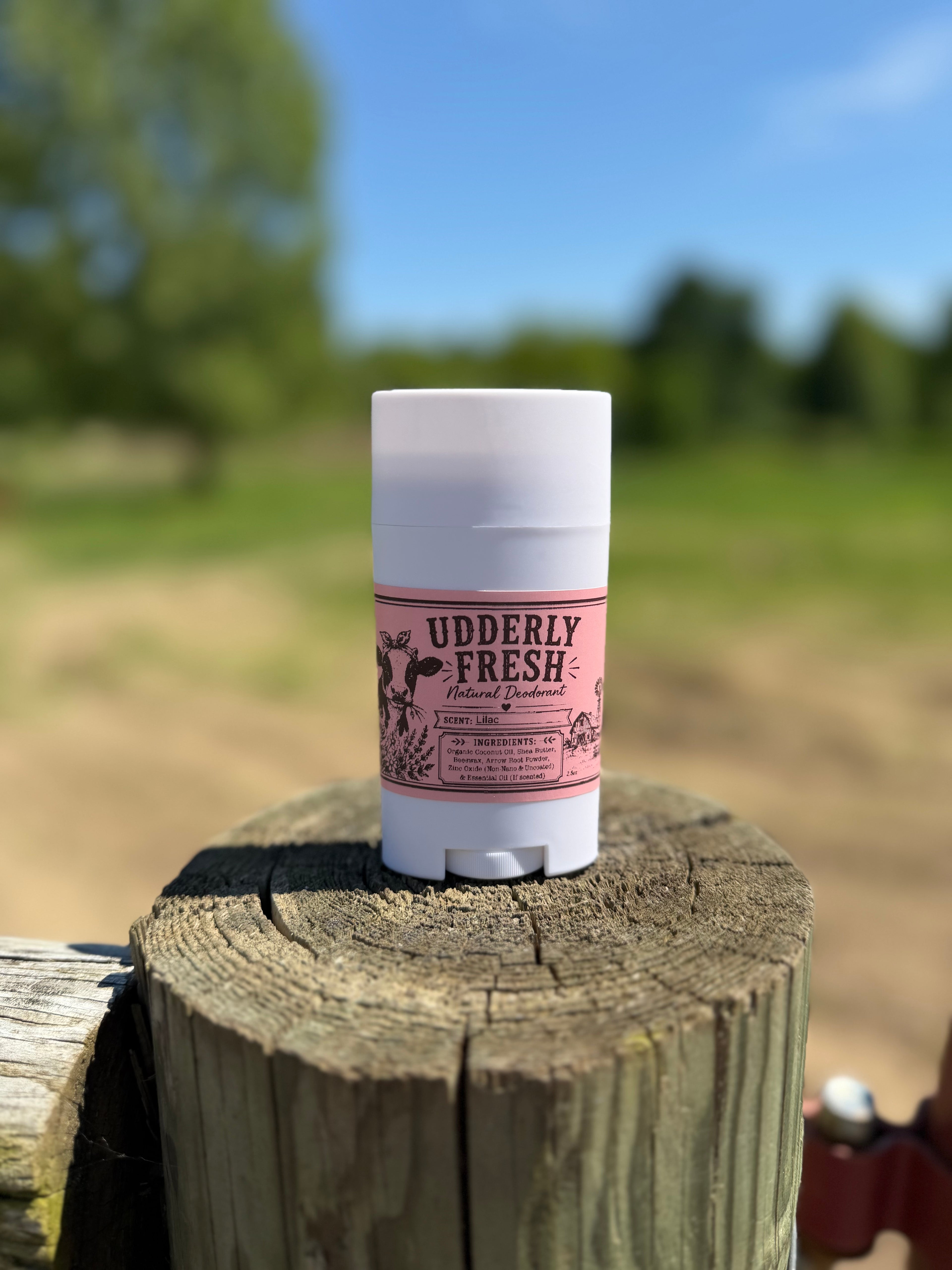 "Udderly Fresh" Natural Deodorant