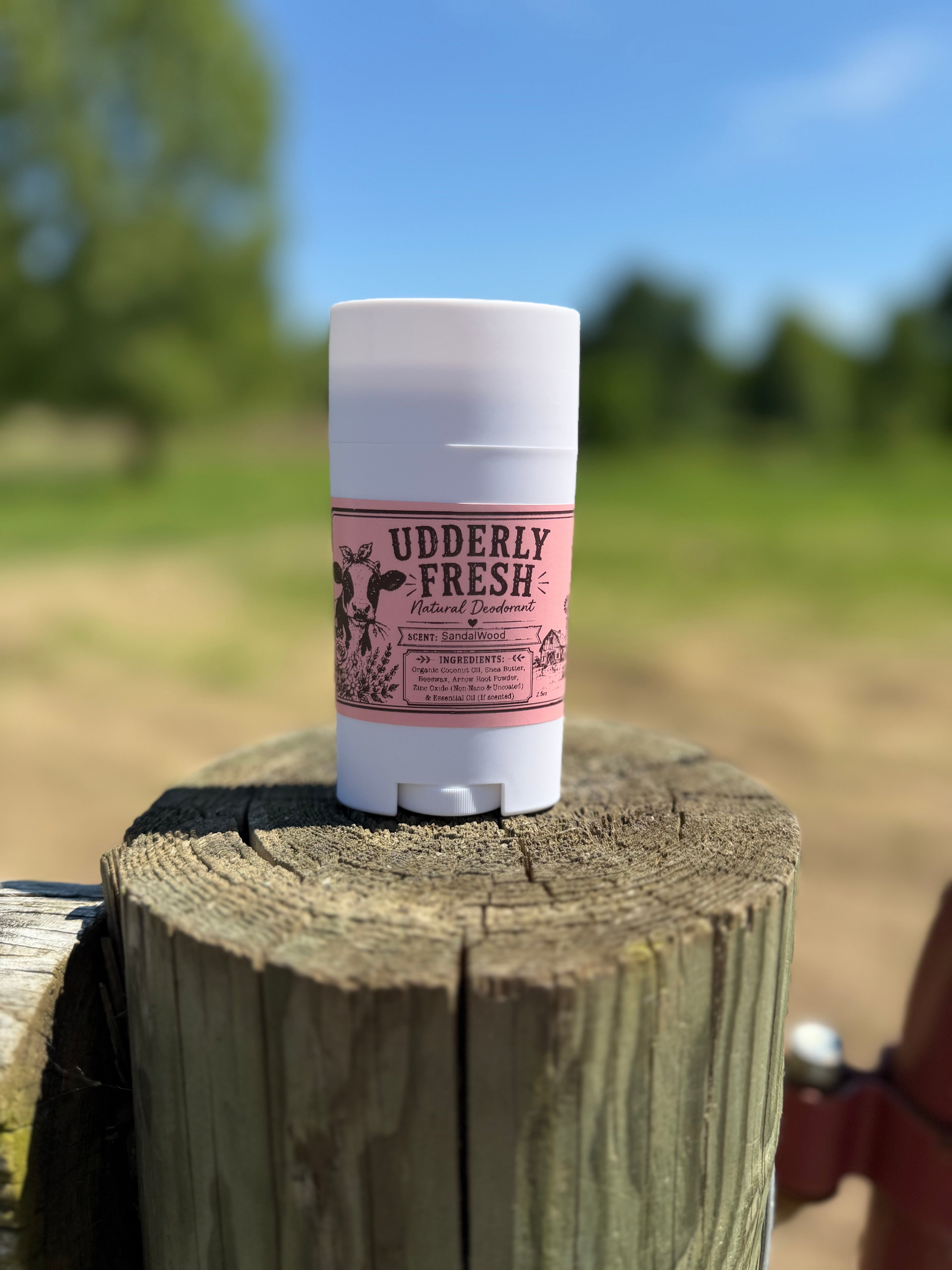 "Udderly Fresh" Natural Deodorant