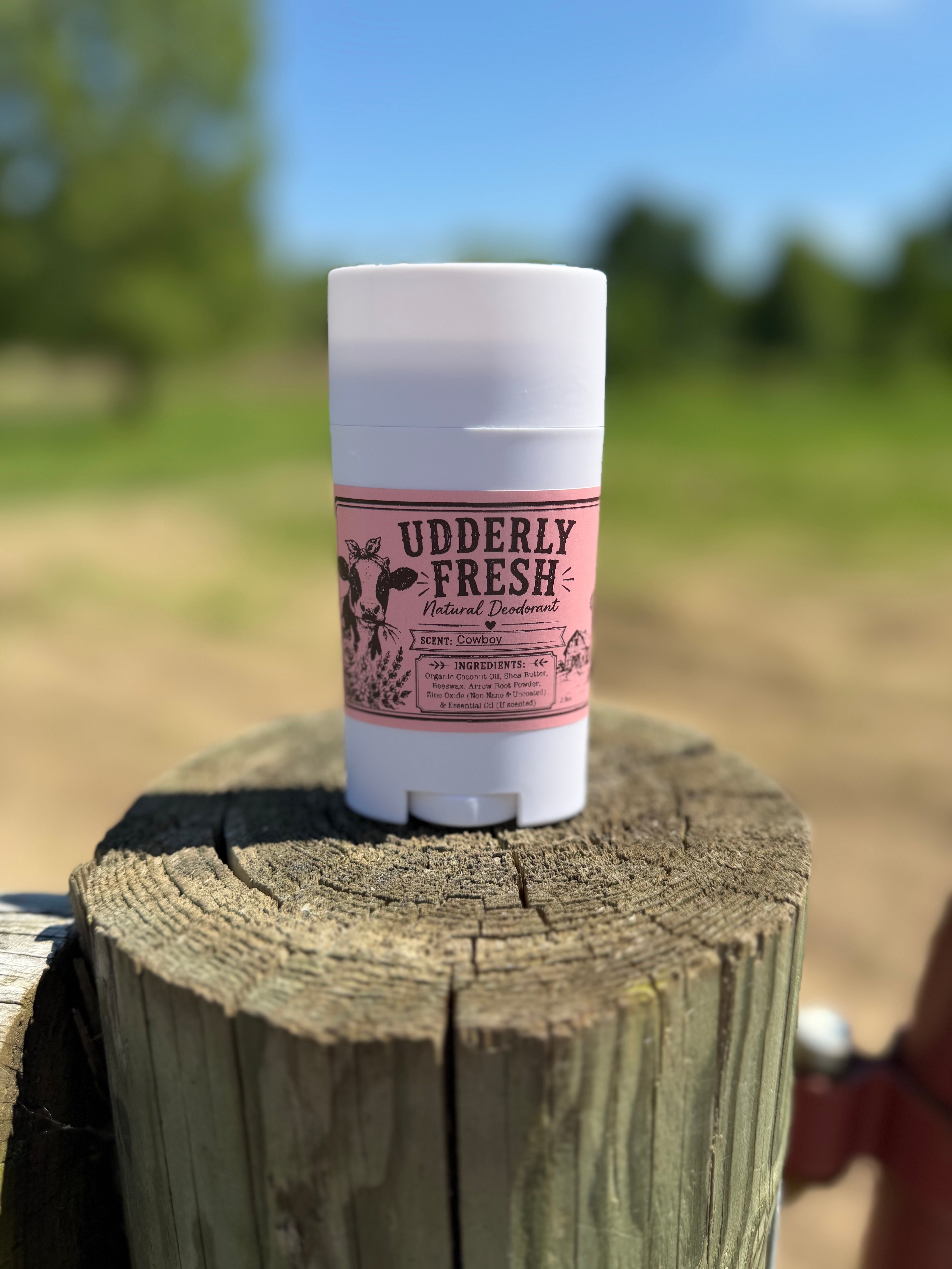 "Udderly Fresh" Natural Deodorant