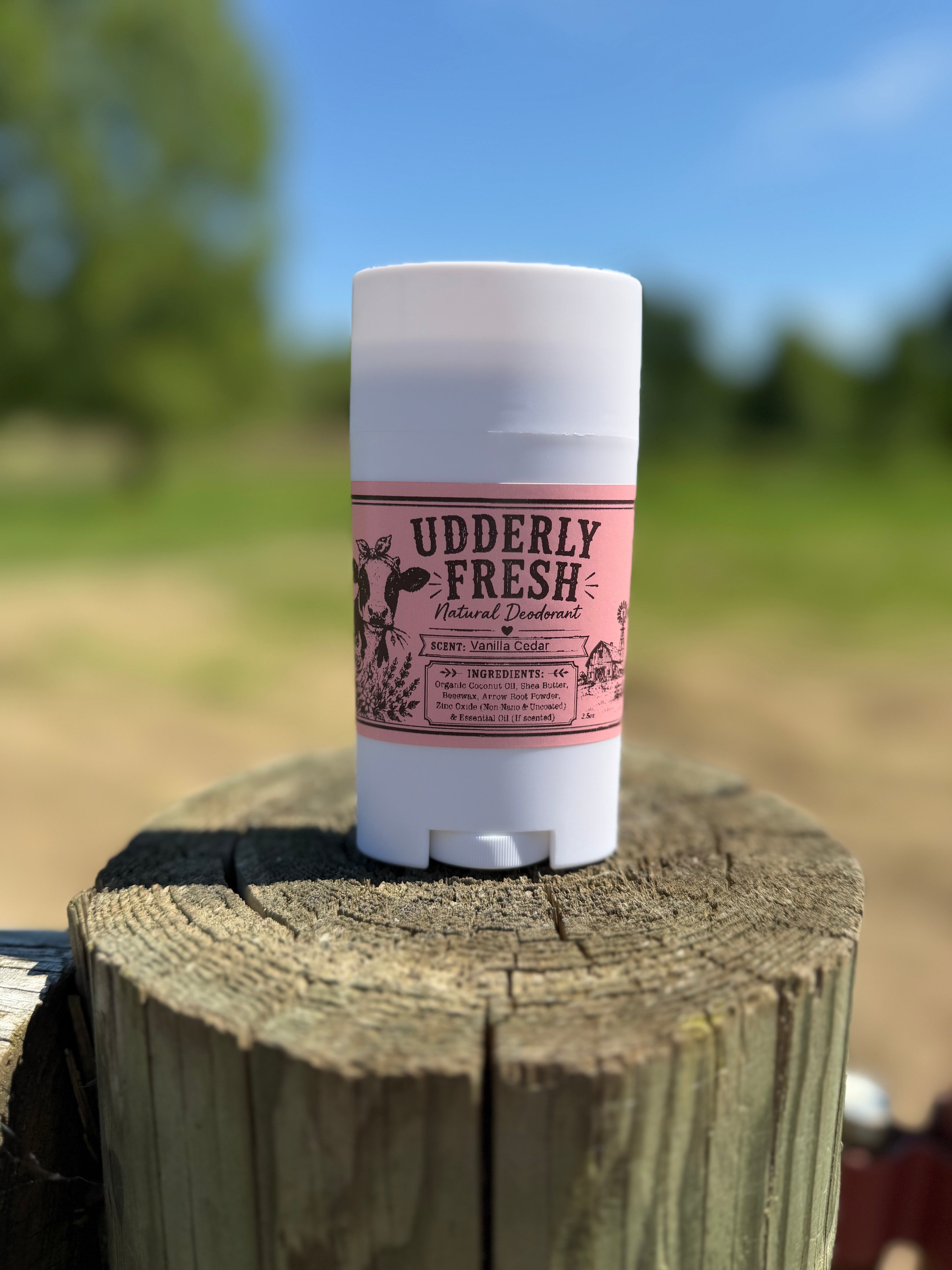 "Udderly Fresh" Natural Deodorant