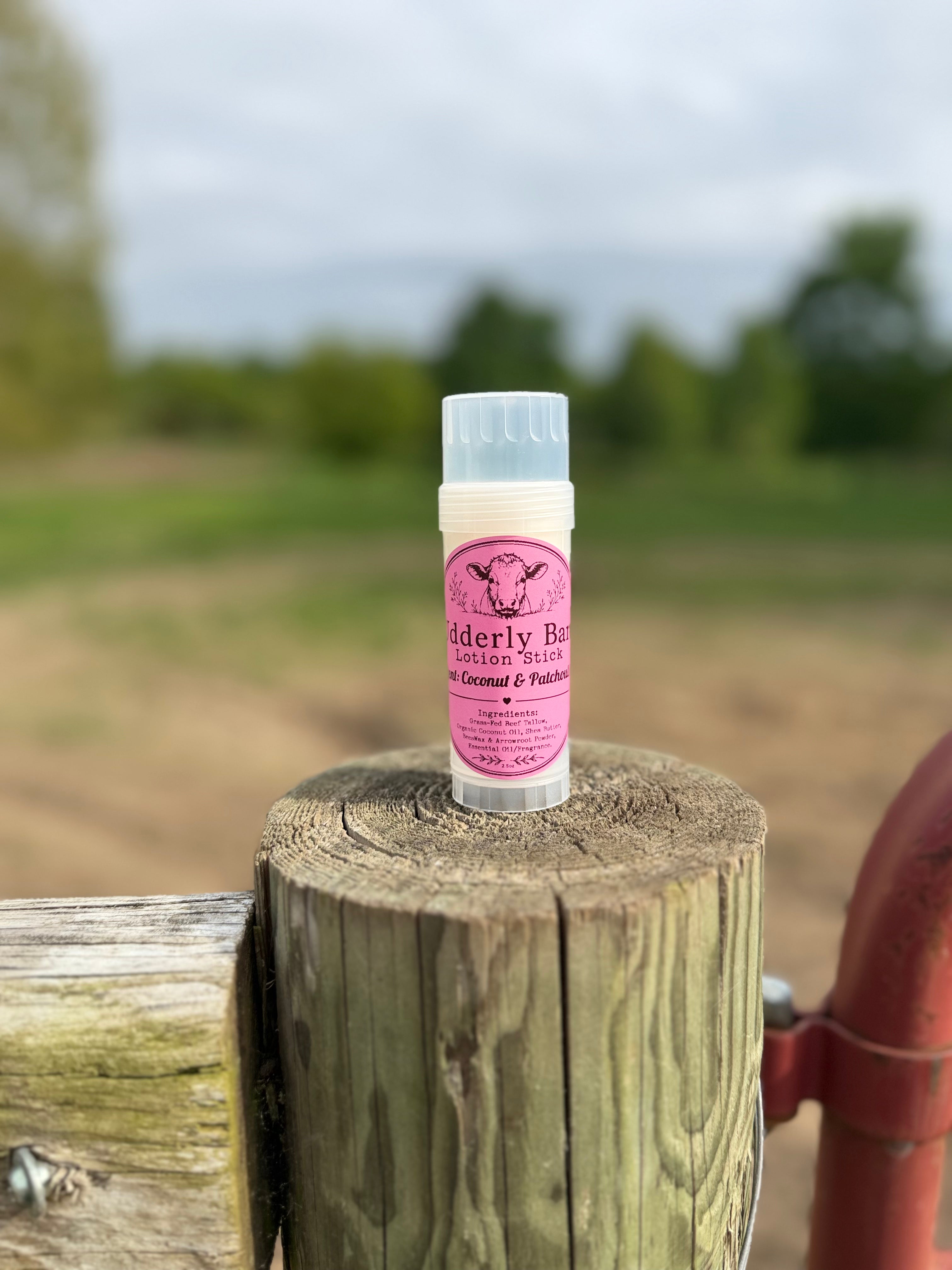 Organic "Udderly Bare" Lotion stick