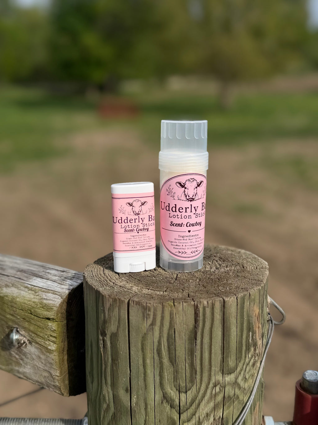 "Udderly Bare" Lotion stick