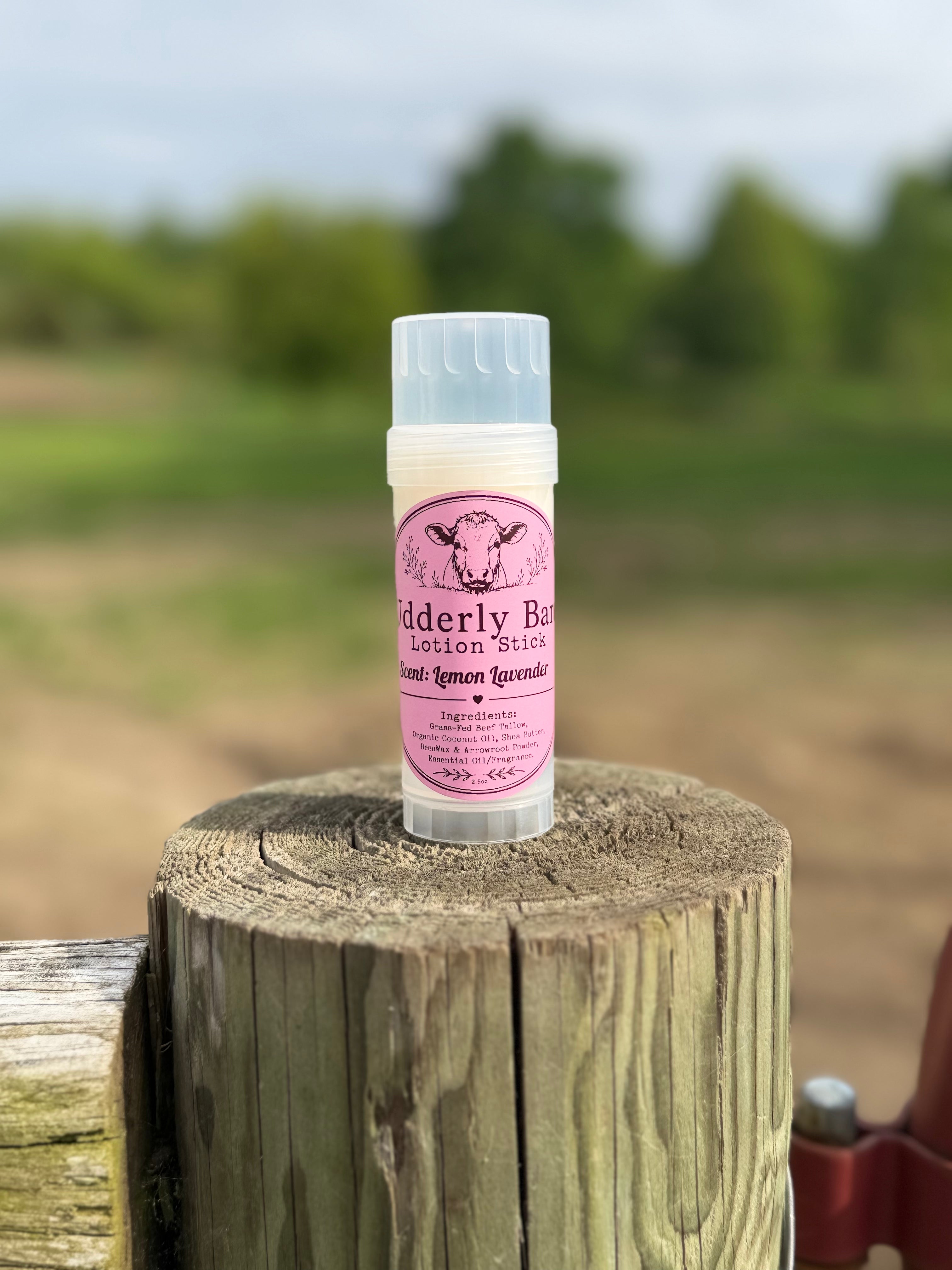 Organic "Udderly Bare" Lotion stick