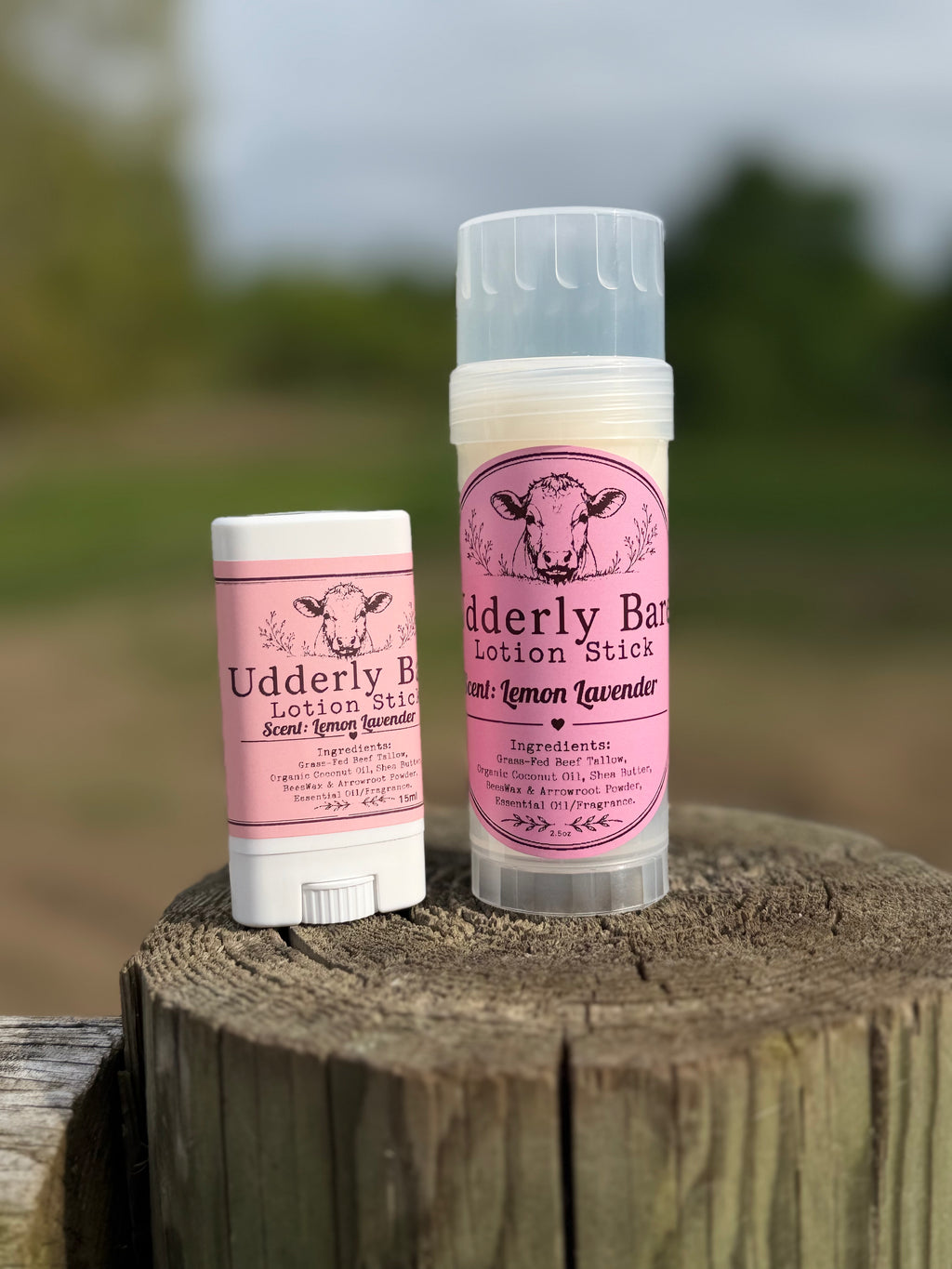 "Udderly Bare" Lotion stick
