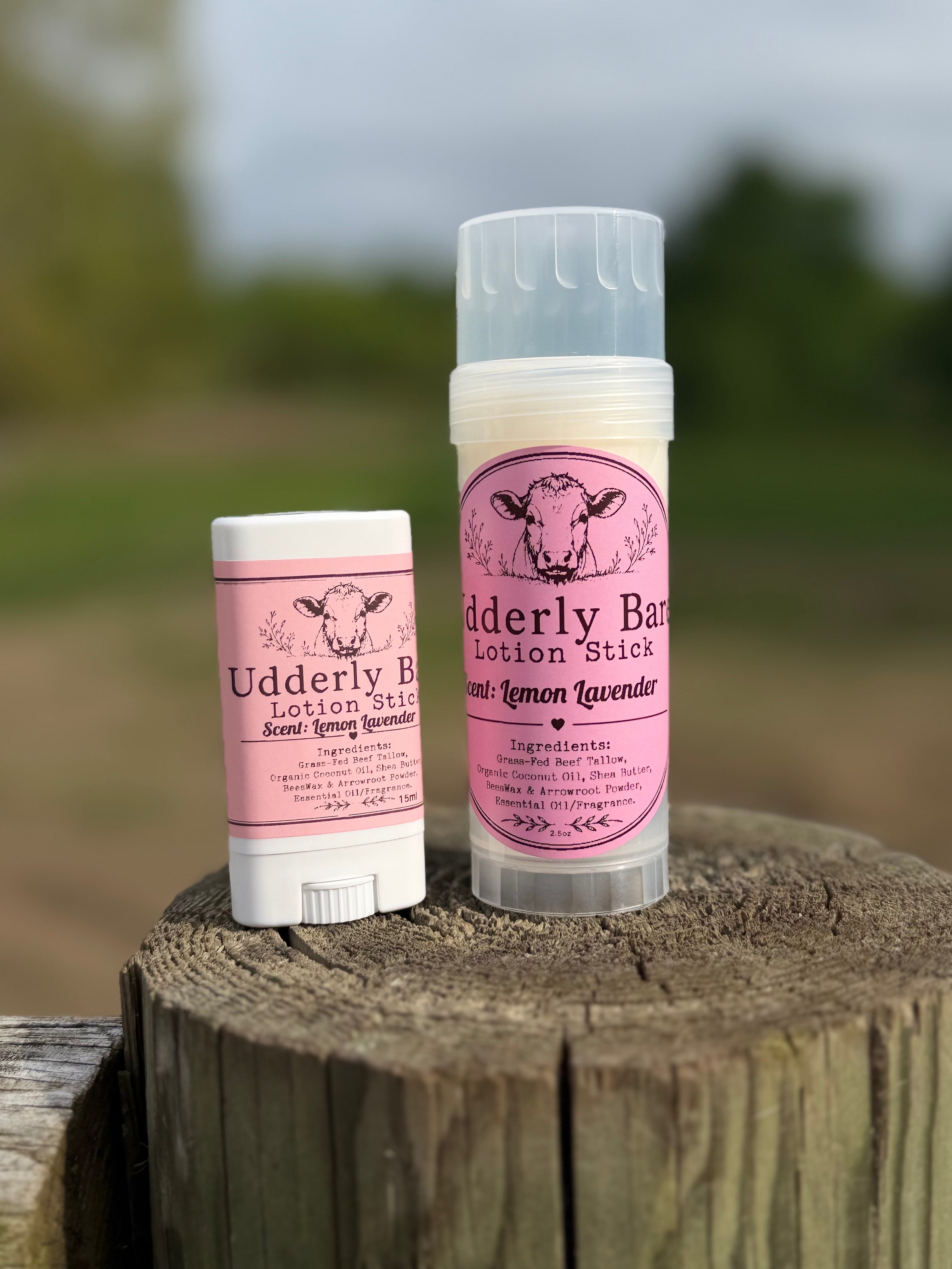 Organic "Udderly Bare" Lotion stick