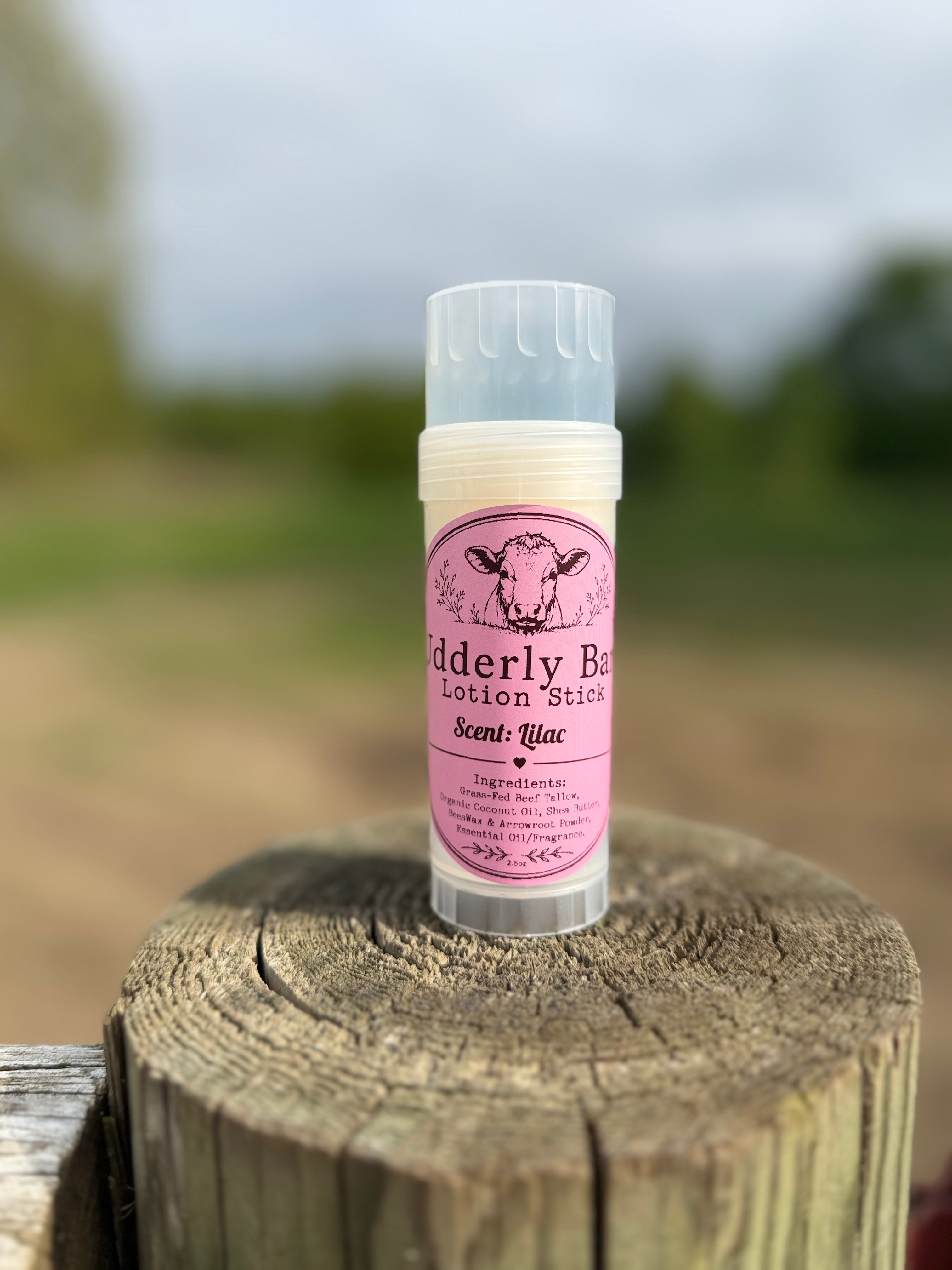 Organic "Udderly Bare" Lotion stick