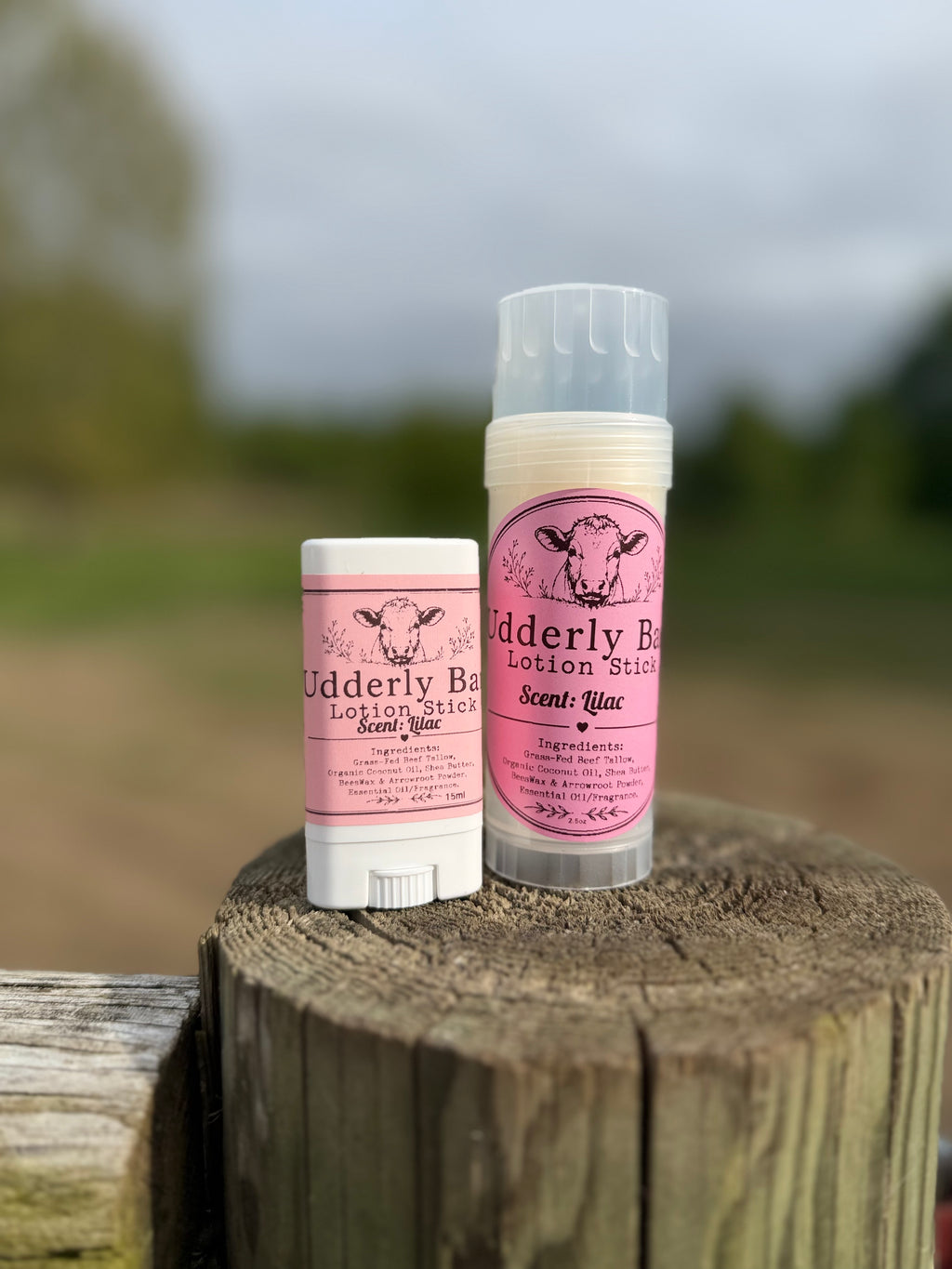 "Udderly Bare" Lotion stick