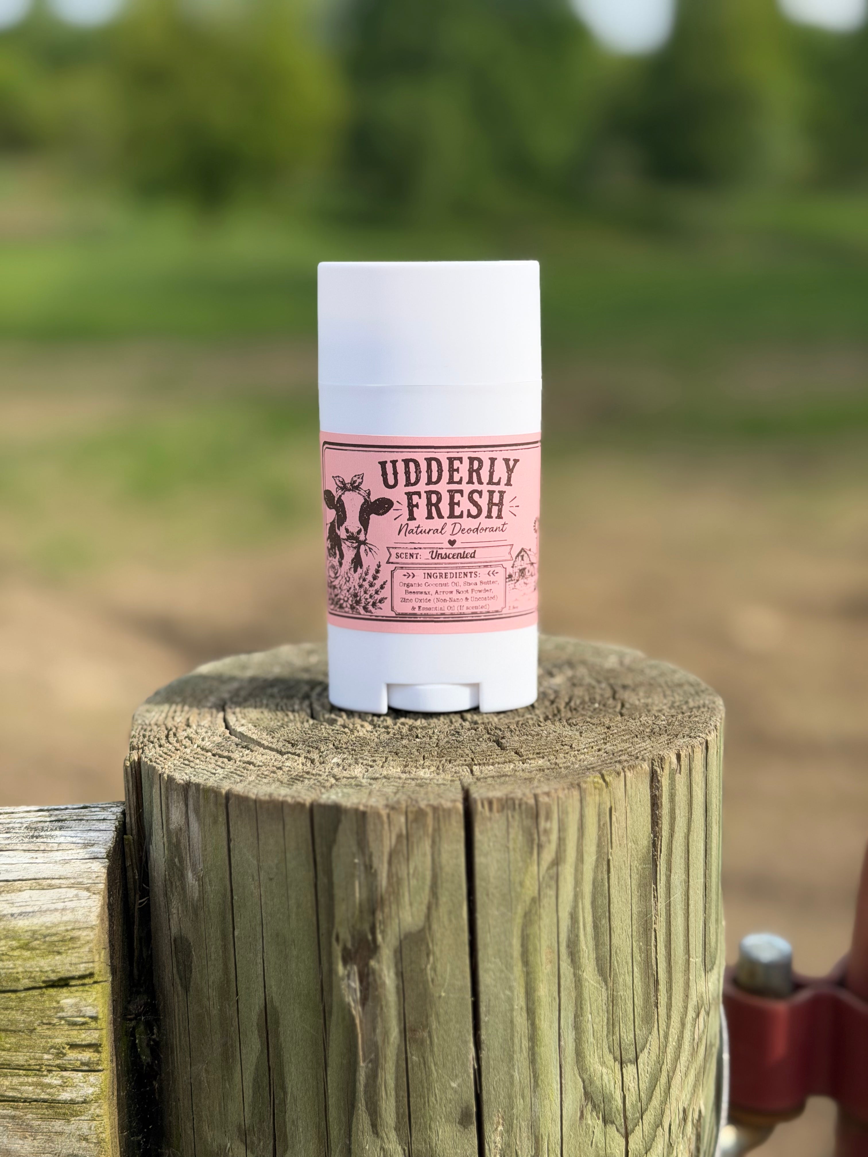 "Udderly Fresh" Natural Deodorant