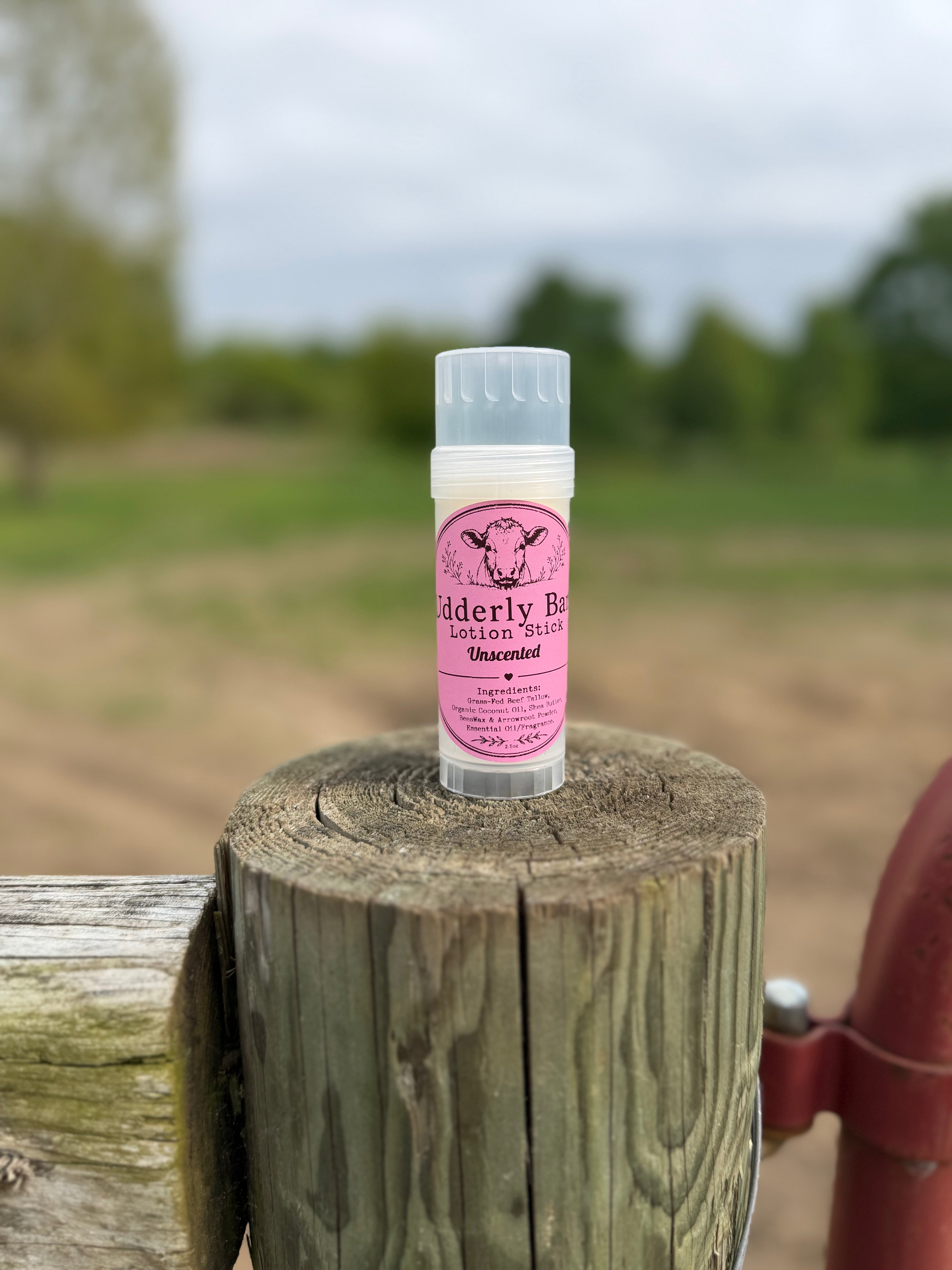 Organic "Udderly Bare" Lotion stick