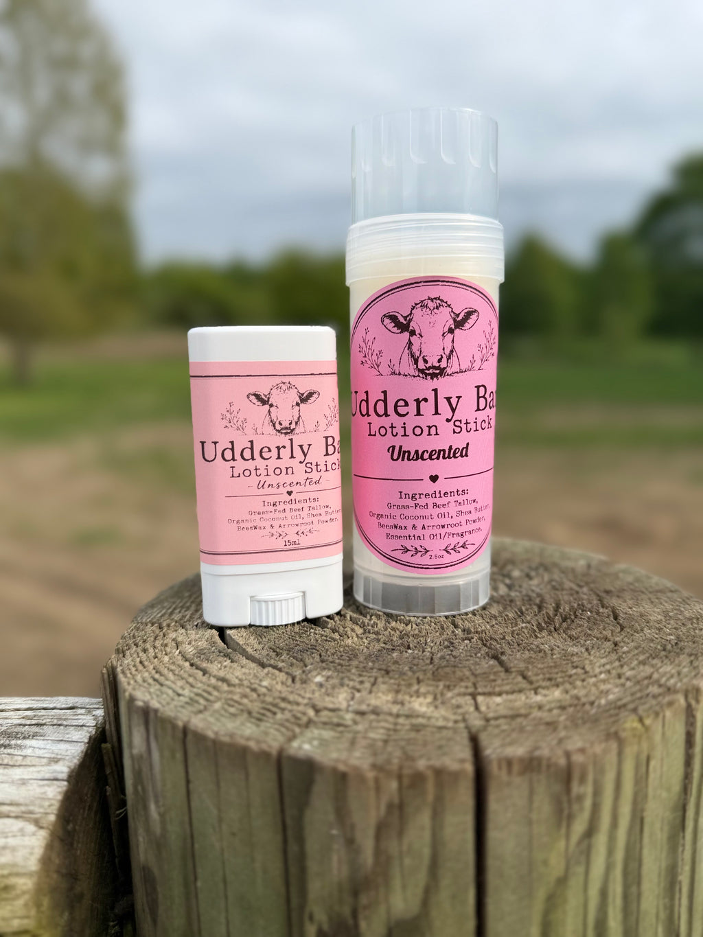 "Udderly Bare" Lotion stick