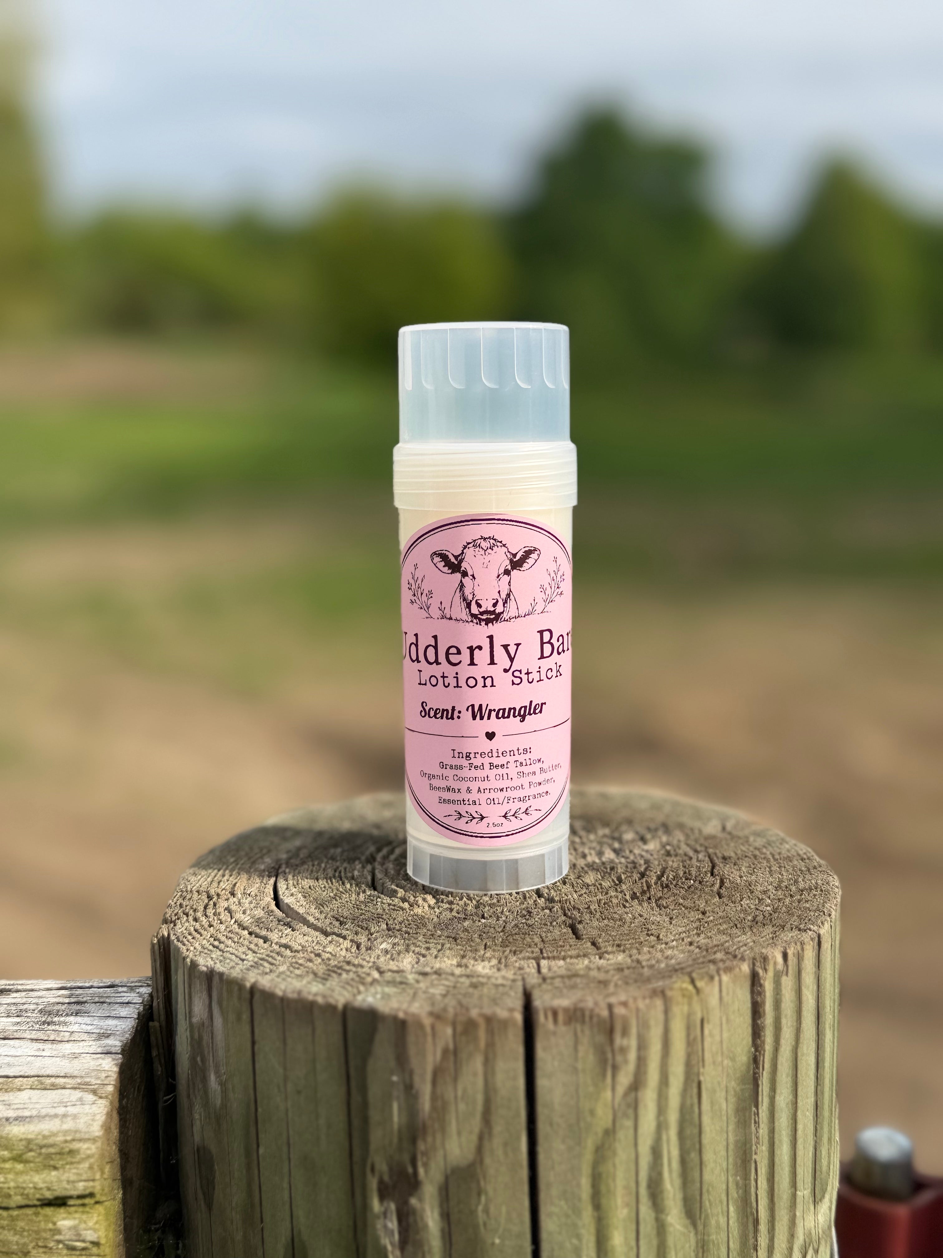 Organic "Udderly Bare" Lotion stick